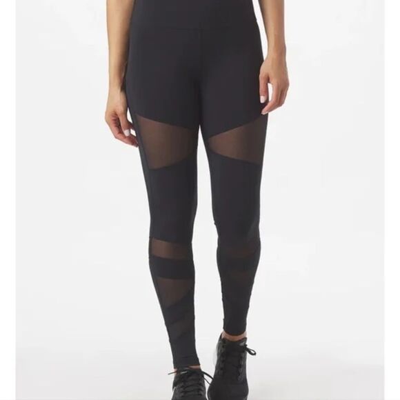 GLYDER Black High Waist Limitless Leggings J319 - Picture 1 of 9